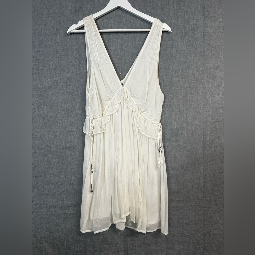 White Tassel Dress